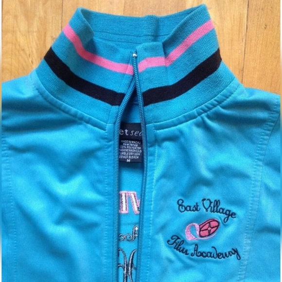 Wet Seal East Village New York Film Academy 1962 Sweat Jacket Size Medium Vintag - Picture 11 of 13